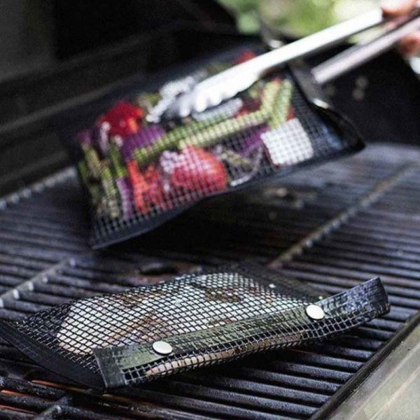 Non-Stick Mesh Grill Bag 9